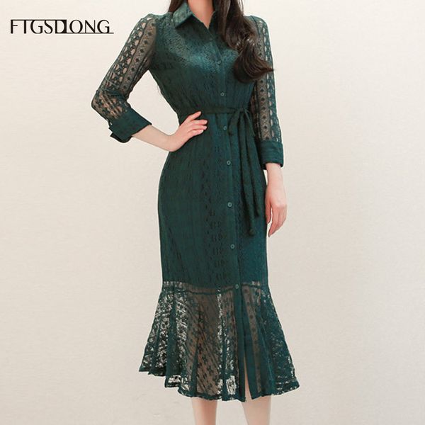 ftgsdlong spring summer 2019 new white lace dress women office lady hollow out dress runway high waist mermaid trumpet dresses, Black;gray
ftgsdlong spring summer 2019 new white lace dress women office lady hollow out dress runway high waist mermaid trumpet dresses, Black;gray