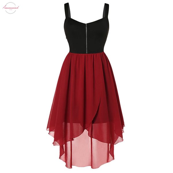 2020 fashion dress summer dress girl sleeveless fashion womens large size casual sleeveless laminated asymmetric dresses, Black;gray
2020 fashion dress summer dress girl sleeveless fashion womens large size casual sleeveless laminated asymmetric dresses, Black;gray