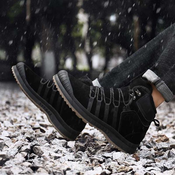 новая кожа мужчины сапоги зима с мехом 2019 теплый снег boots мужчины зима работа повседневная обувь кроссовки high top резиновые ботильоны, Black
новая кожа мужчины сапоги зима с мехом 2019 теплый снег boots мужчины зима работа повседневная обувь кроссовки high top резиновые ботильоны, Black