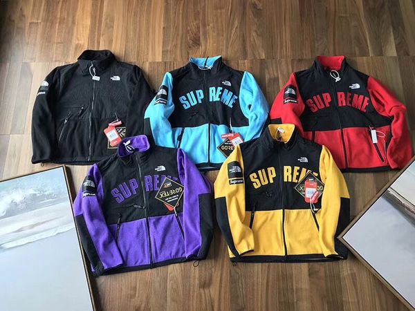 19fw luxurious brands design sup the north arc fleece windbreaker jacket men women face casual streetwear sweatshirts outdoor hoodies, Blue;black
19fw luxurious brands design sup the north arc fleece windbreaker jacket men women face casual streetwear sweatshirts outdoor hoodies, Blue;black