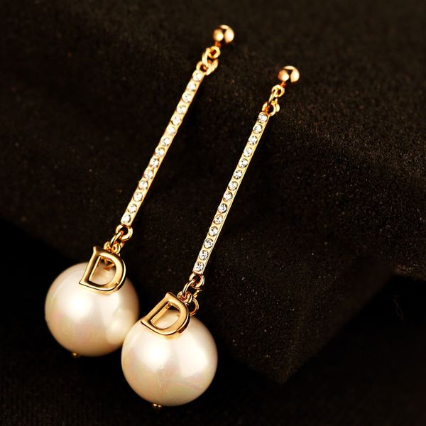 wholesale- fashion classic luxury designer glittering diamond rhinestone pearl long pendant dangle chandelier stud earrings for woman, Golden;silver
wholesale- fashion classic luxury designer glittering diamond rhinestone pearl long pendant dangle chandelier stud earrings for woman, Golden;silver