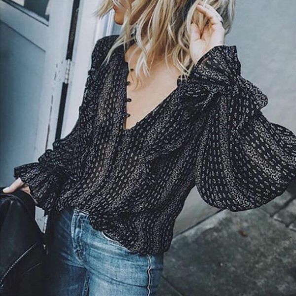 2019 ретро блуза женщины черный boho управление повседневный шар с длинным рукавом v-образным вырезом топы sexy свободные рубашки блузы плюс, White
2019 ретро блуза женщины черный boho управление повседневный шар с длинным рукавом v-образным вырезом топы sexy свободные рубашки блузы плюс, White