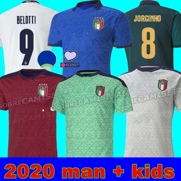 men + kids 2019 2020 italy european cup soccer jersey 19 20 home jorginho el shaarawy bonucci insigne bernardeschi football chiesa away, Black;yellow
men + kids 2019 2020 italy european cup soccer jersey 19 20 home jorginho el shaarawy bonucci insigne bernardeschi football chiesa away, Black;yellow