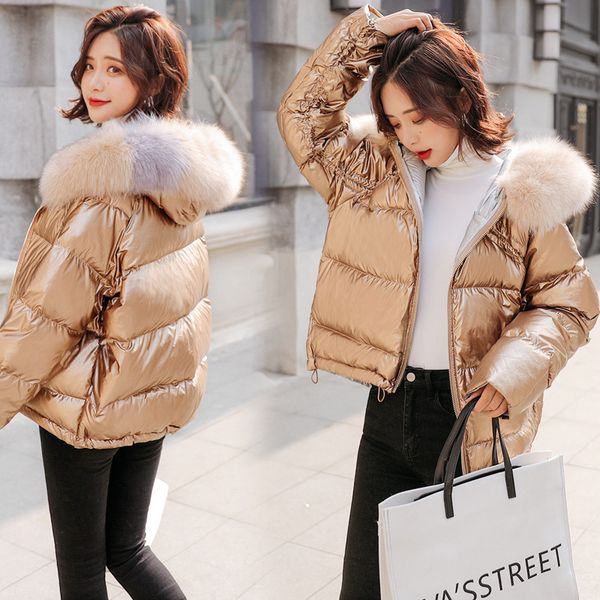 trend elegant fashion warm comfortable down jacket hooded short slim fit 2019 winter, Black;white
trend elegant fashion warm comfortable down jacket hooded short slim fit 2019 winter, Black;white