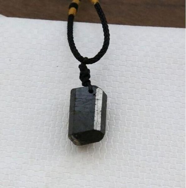 natural black tourmaline ore pendant natural crystal black tourmaline nunatak energy chakra stone pendant energy purification, Silver
natural black tourmaline ore pendant natural crystal black tourmaline nunatak energy chakra stone pendant energy purification, Silver