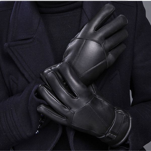 warm gloves men' winter riding motorcycle leather gloves thick wool men' cold cotton, Blue;gray
warm gloves men' winter riding motorcycle leather gloves thick wool men' cold cotton, Blue;gray