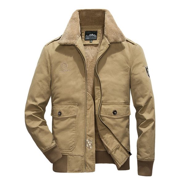 kimsere men winter warm flight bomber jackets coats fleece lined cargo jacket thick thermal tactical outerwear plus size m-5xl, Black;brown
kimsere men winter warm flight bomber jackets coats fleece lined cargo jacket thick thermal tactical outerwear plus size m-5xl, Black;brown