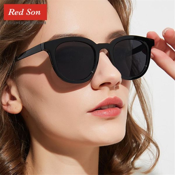 red son 2019 fashion new brand designer sunglasses women polarized mirror plastic frame uv400 glasses for women y200415, White;black
red son 2019 fashion new brand designer sunglasses women polarized mirror plastic frame uv400 glasses for women y200415, White;black