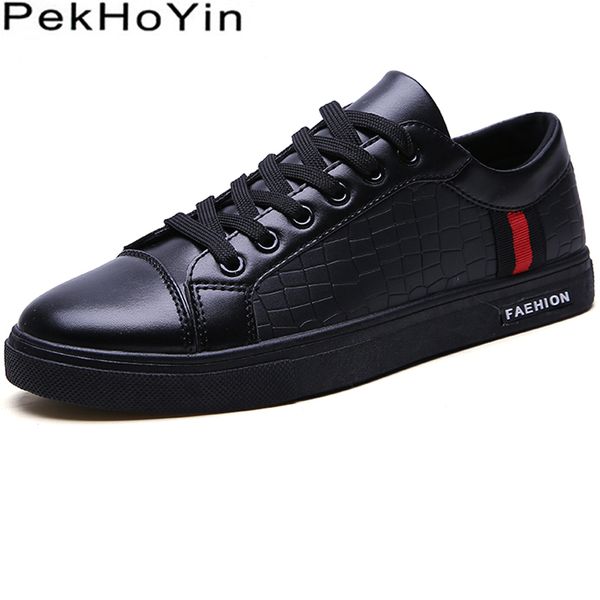 trend leather men casual shoes fashion sneakers footwear black zapatos outdoor male walking shoes men flats shoe man white
trend leather men casual shoes fashion sneakers footwear black zapatos outdoor male walking shoes men flats shoe man white