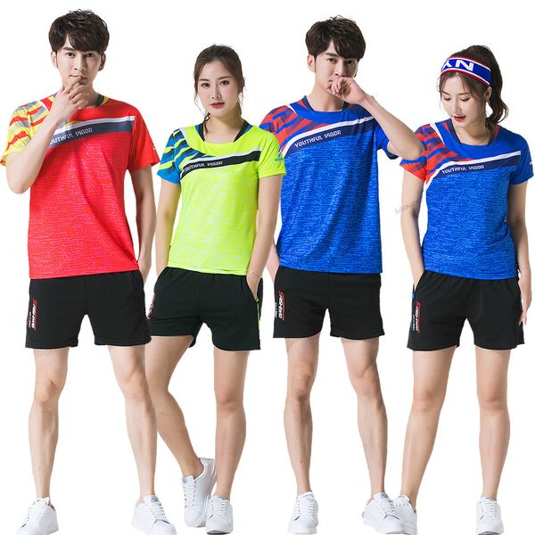adsmoney tennis wear sets men/women, badminton sets , sports badminton uniforms , shirt + shorts, White;yellow
adsmoney tennis wear sets men/women, badminton sets , sports badminton uniforms , shirt + shorts, White;yellow