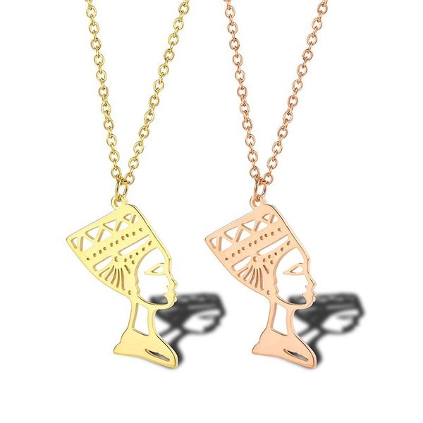antique gold nefertiti necklace queen of egypt pendant necklaces egyptian jewelry in stainless steel valentine gift, Silver
antique gold nefertiti necklace queen of egypt pendant necklaces egyptian jewelry in stainless steel valentine gift, Silver