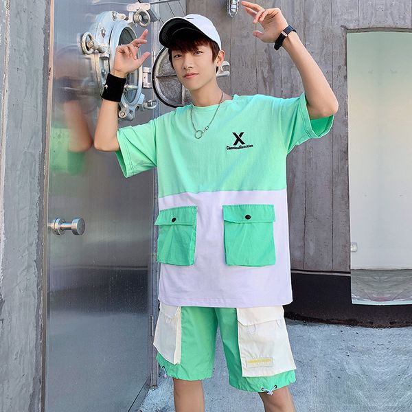 2019 summer new products fashion man loose fashion casual multi-pockets workwear short sleeve t-shirt shorts set bt131, White;black
2019 summer new products fashion man loose fashion casual multi-pockets workwear short sleeve t-shirt shorts set bt131, White;black