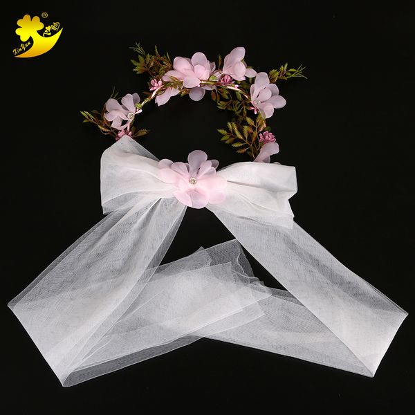 xinyun handmade pink gauze flower wreath headband women floral bridal hair accessories yarn bow rhinestone headband headdress
xinyun handmade pink gauze flower wreath headband women floral bridal hair accessories yarn bow rhinestone headband headdress