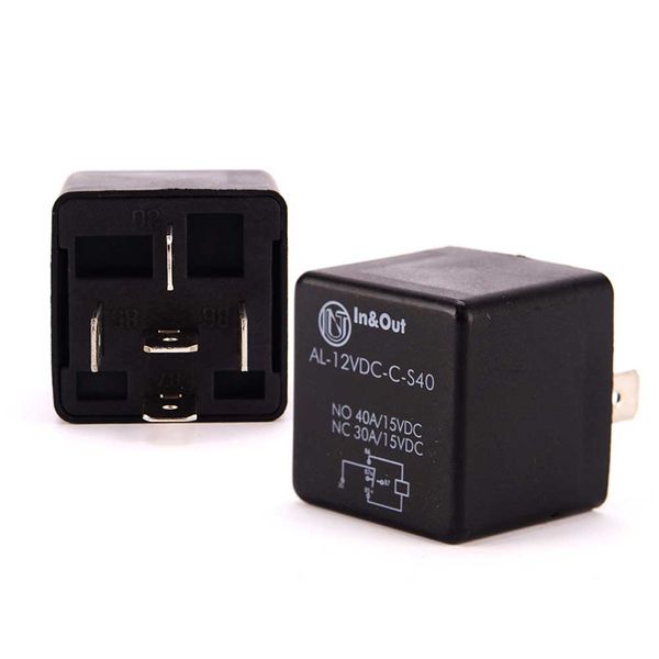 car 5pcs 12v volt spdt relay car automotive alarm 40 amp 30/40a
car 5pcs 12v volt spdt relay car automotive alarm 40 amp 30/40a