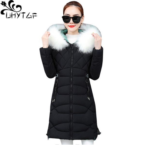 women's down & parkas uhytgf women winter jacket mujer 2021 fur collar hooded cold warm cotton plus size 473, Black
women's down & parkas uhytgf women winter jacket mujer 2021 fur collar hooded cold warm cotton plus size 473, Black