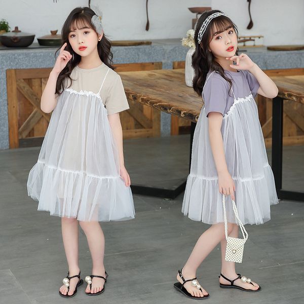 new summer girl fluffy veil princess dress loose cotton pleated fairy dress fashion korean sweet teenager girls 4-14 years, Red;yellow
new summer girl fluffy veil princess dress loose cotton pleated fairy dress fashion korean sweet teenager girls 4-14 years, Red;yellow