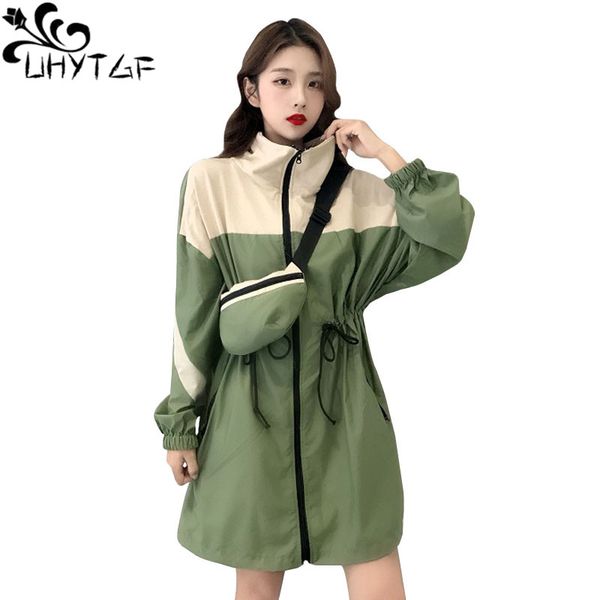 uhytgf oversized spring trench coat retro stitching loose student long coat woman fashion zipper elegant female windbreaker 1381, Tan;black
uhytgf oversized spring trench coat retro stitching loose student long coat woman fashion zipper elegant female windbreaker 1381, Tan;black