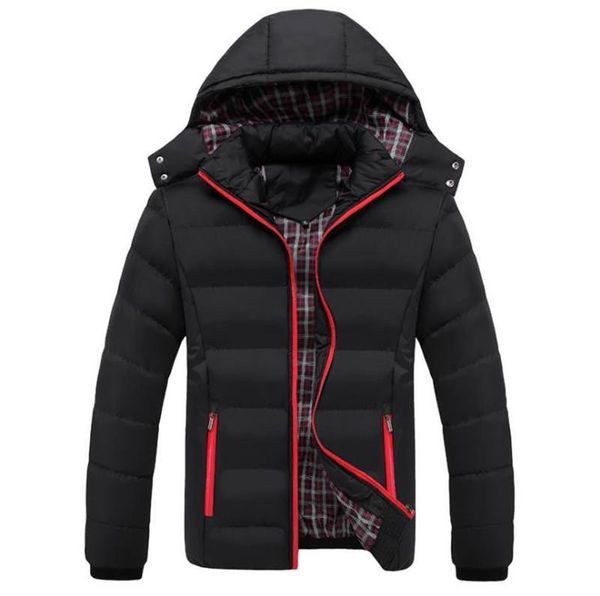 mens designer jackets plus size fashion plaid lining thickened casual hat detachable coat mens outdoor clothing, Black;brown
mens designer jackets plus size fashion plaid lining thickened casual hat detachable coat mens outdoor clothing, Black;brown