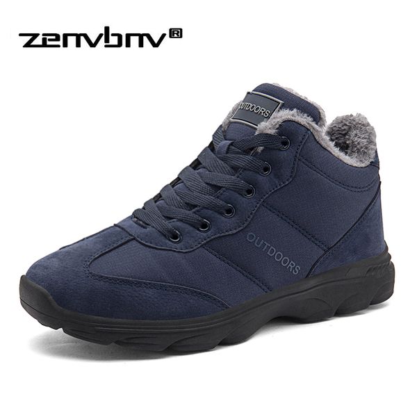 men's boots winter comfortable ankle cotton boots with fur keep warm short plush casual outdoor non-slip men's shoes, Black
men's boots winter comfortable ankle cotton boots with fur keep warm short plush casual outdoor non-slip men's shoes, Black