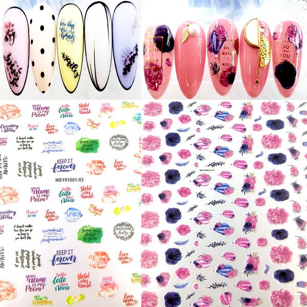 new 1 sheet 3d colorful letter flower nail art stickers mix shape for nails sticker decorations manicure z0230, Black
new 1 sheet 3d colorful letter flower nail art stickers mix shape for nails sticker decorations manicure z0230, Black