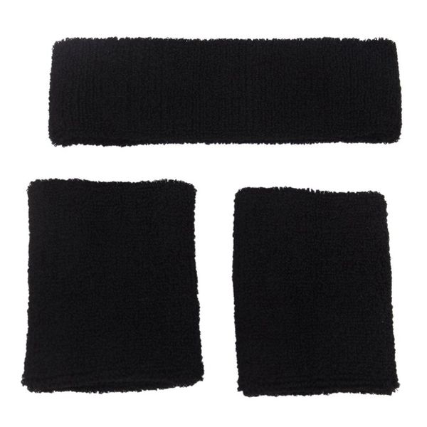 elbow & knee pads 1x headband and 2x elastic bracelets for sports - black, Black;gray
elbow & knee pads 1x headband and 2x elastic bracelets for sports - black, Black;gray