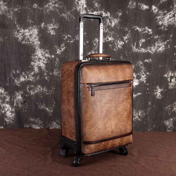 

чемодан известный дизайнер багажа набор, высокое качество u кожаный чемодан сумка, универсальные колеса ручной клади, сетка шаблон перевозчи