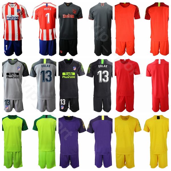 19-20 Atletico Madrid Goalkeeper GK 13 Jan Oblak Jersey Set Goalie Soccer 1 Antonio Adan 1 MOYA Football Shirt Kits Uniform Custom Name
19-20 Atletico Madrid Goalkeeper GK 13 Jan Oblak Jersey Set Goalie Soccer 1 Antonio Adan 1 MOYA Football Shirt Kits Uniform Custom Name