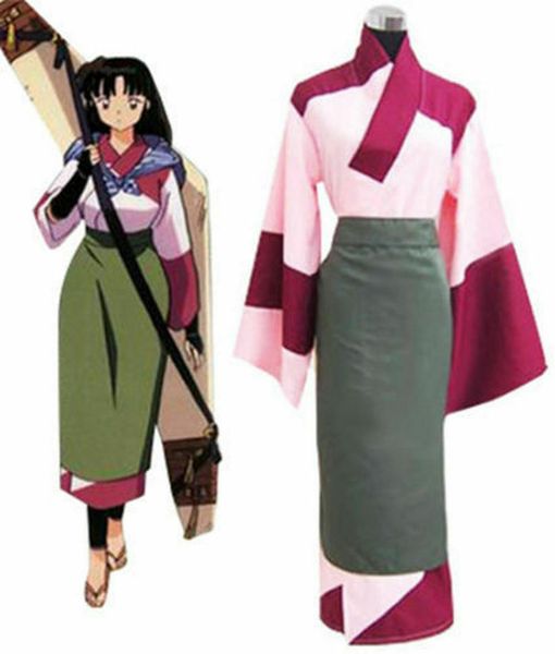 new inuyasha sango kimono cosplay costume, Black
new inuyasha sango kimono cosplay costume, Black