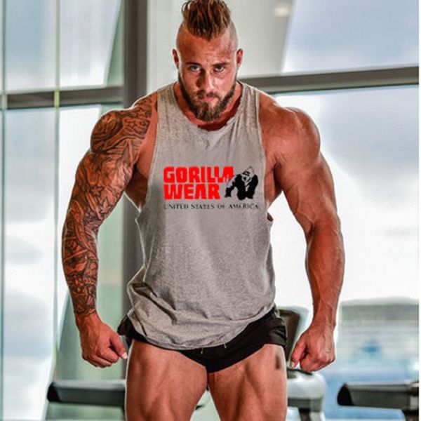 wear fashion cotton sleeveless tank men fitness muscle shirt mens singlet bodybuilding workout gym vest fitness men, White;black
wear fashion cotton sleeveless tank men fitness muscle shirt mens singlet bodybuilding workout gym vest fitness men, White;black
