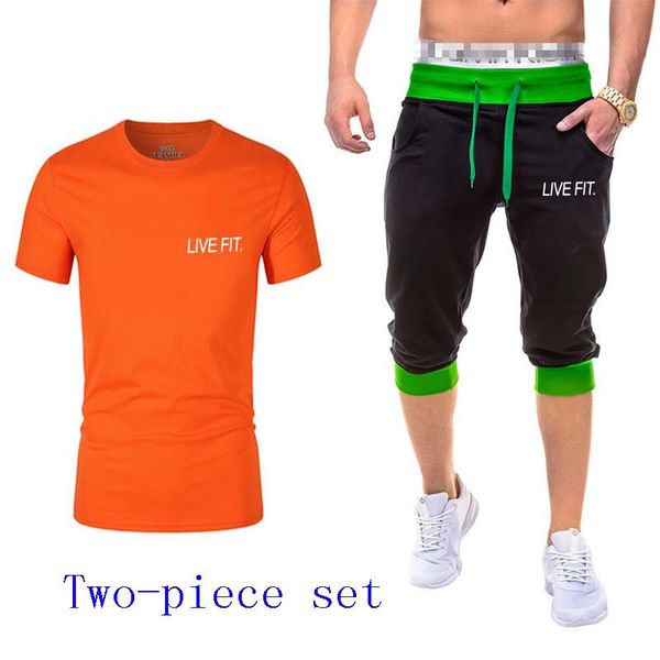 2pcs/set men's tracksuit gym fitness compression sports suit clothes running jogging sport trousers pant exercise workout tights, Black;blue
2pcs/set men's tracksuit gym fitness compression sports suit clothes running jogging sport trousers pant exercise workout tights, Black;blue