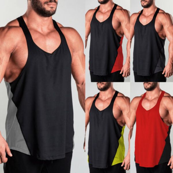 gym bodybuilding men tank patchword sleeveless loose fit male casual o-neck letter stringer sport activewear vest, White;black
gym bodybuilding men tank patchword sleeveless loose fit male casual o-neck letter stringer sport activewear vest, White;black