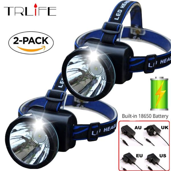 headlamps 2 packs led headlamp built-in 18650 rechargeable headlights head lamp waterproof headlight light for fishing+charger
headlamps 2 packs led headlamp built-in 18650 rechargeable headlights head lamp waterproof headlight light for fishing+charger