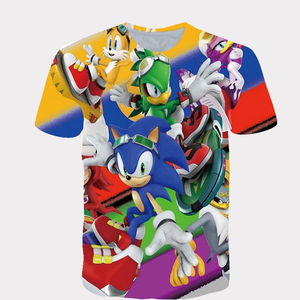 2020 summer new fashi men's new summer t-shirt with round neck short sleeve sonic the hedgehog 3d cartoon printed top, White;black
2020 summer new fashi men's new summer t-shirt with round neck short sleeve sonic the hedgehog 3d cartoon printed top, White;black