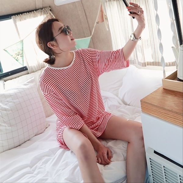 han has orde women's clothing 2020 new round collar striped t-shirt my041701 han has ordered women's clothing 2020 new red round c, White
han has orde women's clothing 2020 new round collar striped t-shirt my041701 han has ordered women's clothing 2020 new red round c, White