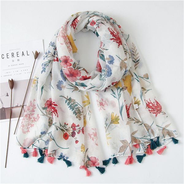 45 colors women soft cotton floral tassel shawls hijab wraps foulard muslim headband muslim sjaal 180*90cm
45 colors women soft cotton floral tassel shawls hijab wraps foulard muslim headband muslim sjaal 180*90cm