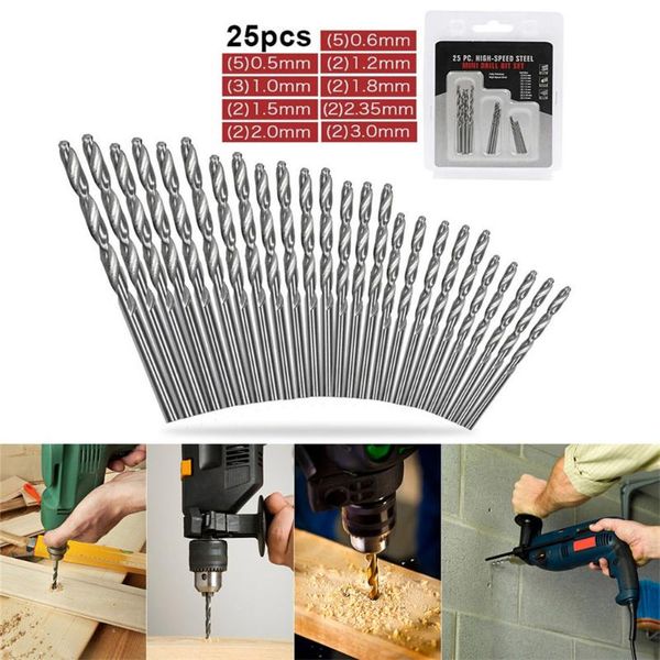10pcs/25pcs drill bit micro hss twist drilling bits straight shank electrical metal/wood/plastic drill bit set tools
10pcs/25pcs drill bit micro hss twist drilling bits straight shank electrical metal/wood/plastic drill bit set tools