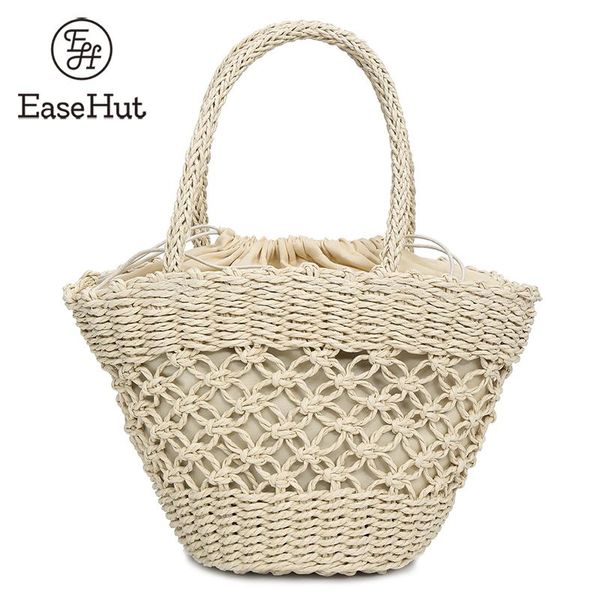 easehut boho women handbag crochet straw woven rattan drawstring bag hollow out beach holiday woven handmade knitted tote bag
easehut boho women handbag crochet straw woven rattan drawstring bag hollow out beach holiday woven handmade knitted tote bag