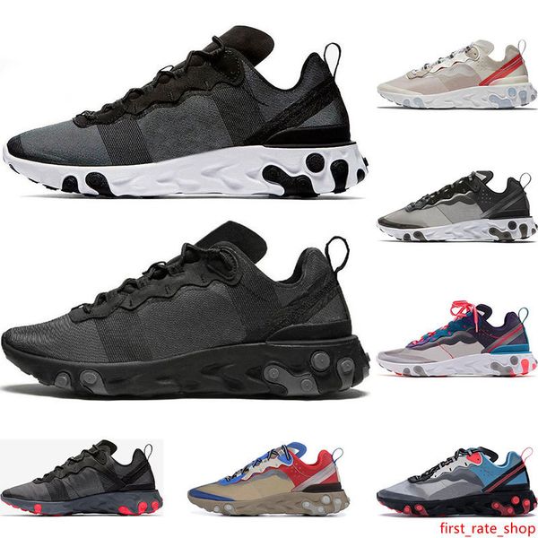 2019 react element 87 55 running shoes for men women white black neptune green blue trainer designer breathable sports sneaker size 36-45
2019 react element 87 55 running shoes for men women white black neptune green blue trainer designer breathable sports sneaker size 36-45