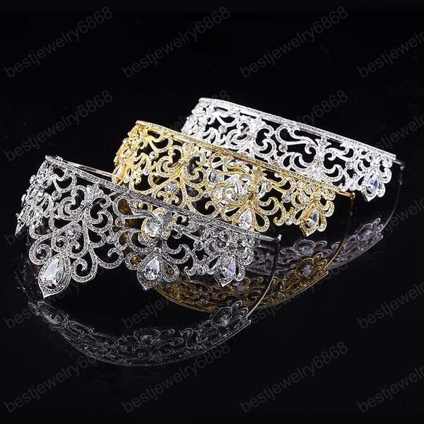 europe crystal tiara and crowns alloy rhinestones princess diadem hair jewelry wedding hair accessories for bride, White;golden
europe crystal tiara and crowns alloy rhinestones princess diadem hair jewelry wedding hair accessories for bride, White;golden