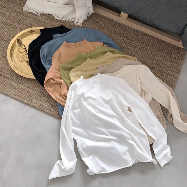 женщины модальных t shirt high упругие бесшовная тенниской водолазка с длинным рукавом рубашки женщин тонкого мягких т верхушек, White
женщины модальных t shirt high упругие бесшовная тенниской водолазка с длинным рукавом рубашки женщин тонкого мягких т верхушек, White