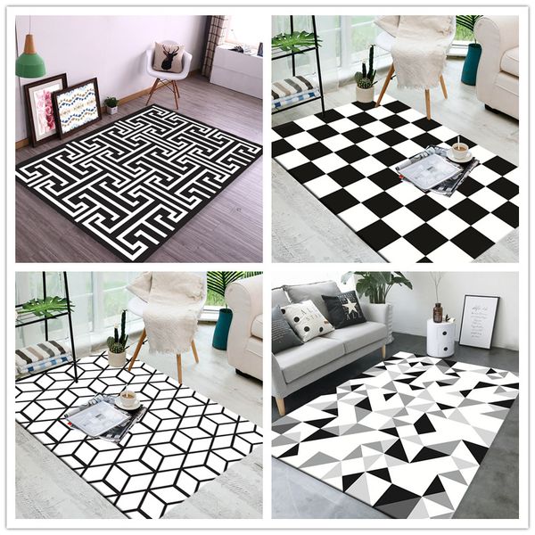modern simple living room carpet household geometry tea table mat float window tatami bedroom cloakroom blanket black and white
modern simple living room carpet household geometry tea table mat float window tatami bedroom cloakroom blanket black and white