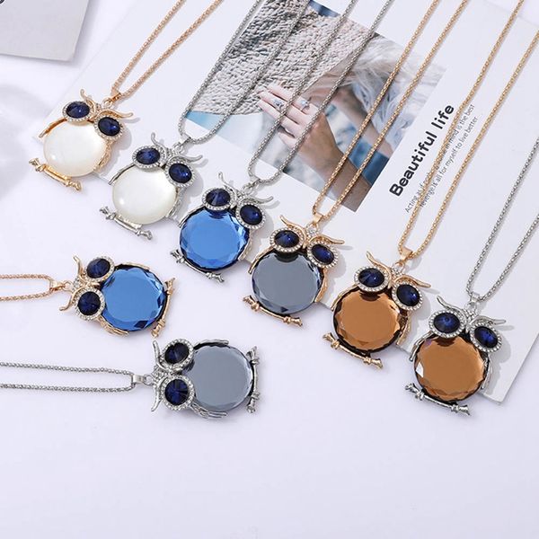 1pcs women sweater chain necklace design rhinestones crystal pendant necklaces jewelry clothing accessories, Silver
1pcs women sweater chain necklace design rhinestones crystal pendant necklaces jewelry clothing accessories, Silver