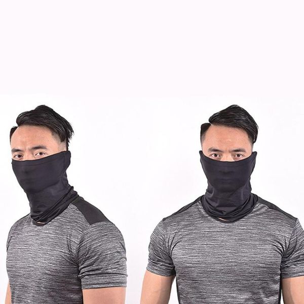 head face neck gaiter biker tube bandana scarf beanie cap motorcycle face mask ice silk scarves headwear, Black
head face neck gaiter biker tube bandana scarf beanie cap motorcycle face mask ice silk scarves headwear, Black