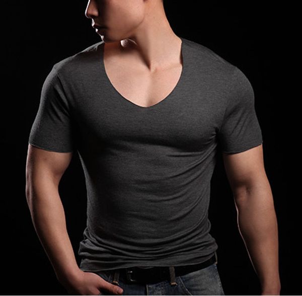 2016 new modal cotton men t shirts v neck short sleeve casual slim fit t shirt bodybuilding plus size 6xl mq246, White;black
2016 new modal cotton men t shirts v neck short sleeve casual slim fit t shirt bodybuilding plus size 6xl mq246, White;black