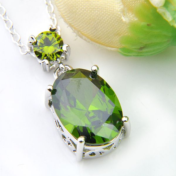 brand new 10pcs luckyshine 7 color women jewelry oval cubic zirconia gemstone silver pendants necklaces for holiday wedding party with chain
brand new 10pcs luckyshine 7 color women jewelry oval cubic zirconia gemstone silver pendants necklaces for holiday wedding party with chain