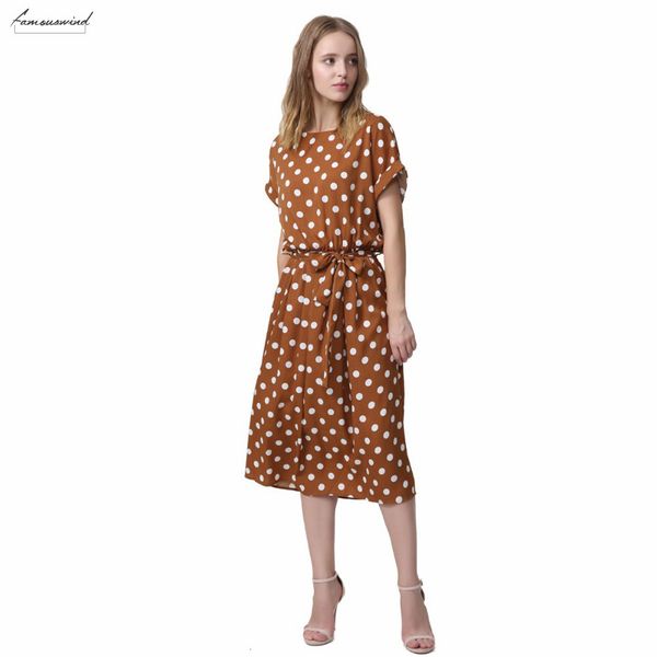 vintage bow ladies dresses sashes short sleeve dot pattern midi dress elastic waist short sleeve summer tie casual vestidos qa092, Black;gray
vintage bow ladies dresses sashes short sleeve dot pattern midi dress elastic waist short sleeve summer tie casual vestidos qa092, Black;gray