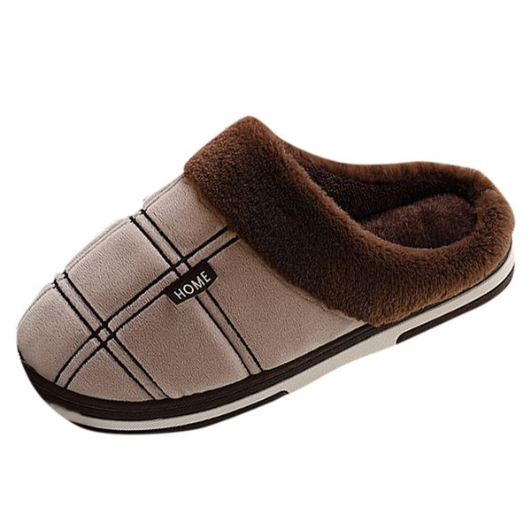 sagace men winter slippers home warm home plush soft slippers indoors anti-slip winter floor bedroom shoes chaussures 41-49, Black
sagace men winter slippers home warm home plush soft slippers indoors anti-slip winter floor bedroom shoes chaussures 41-49, Black
