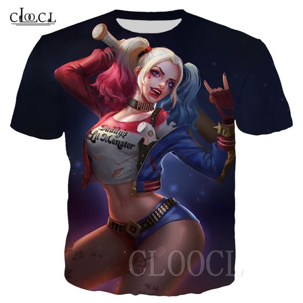 2020 новый стиль harley quinn аниме футболки мужчины женщины повседневная коротким рукавом футболки печать 3d хищные птицы плюс размер моды, White;black
2020 новый стиль harley quinn аниме футболки мужчины женщины повседневная коротким рукавом футболки печать 3d хищные птицы плюс размер моды, White;black