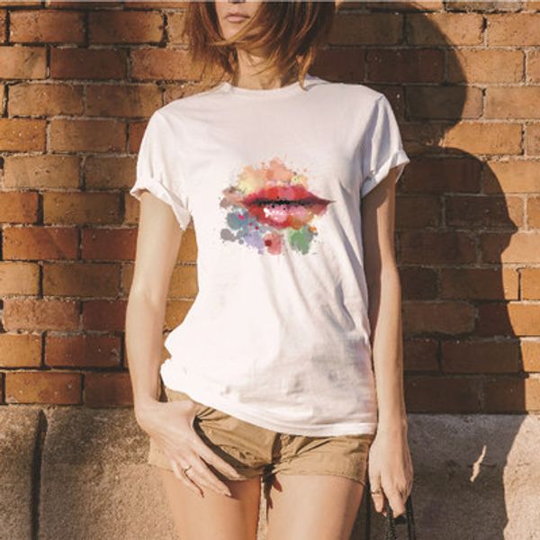 women lips printed t shirts o neck short sleeve white tee for female 2020 summer slim thin breathable t shirts 3pcs
women lips printed t shirts o neck short sleeve white tee for female 2020 summer slim thin breathable t shirts 3pcs