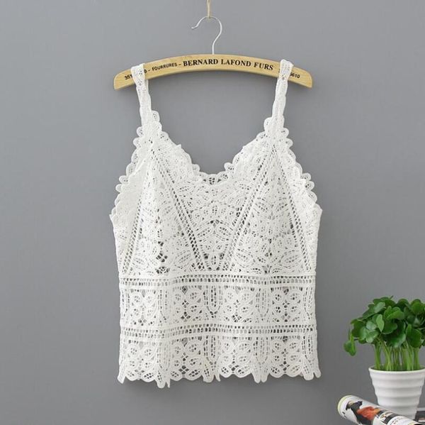 crocheted hollow lace tank 2020 summer ladies v-neck sleeveless camisole new fashion solid vest haut femme p640, White
crocheted hollow lace tank 2020 summer ladies v-neck sleeveless camisole new fashion solid vest haut femme p640, White